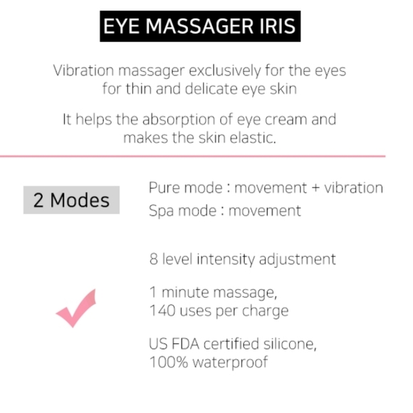 Foreo Iris Magenta NWT - Picture 4 of 11